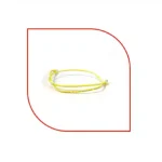 ProLink CAT6 U/UTP Patch Cord 0.5m, LSZH Yellow, 23/26 AWG (PL-PC-U6-0.5Y)