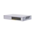 Cisco Business CBS110-16PP Unmanaged Switch, 16-Port Gigabit with 8-Port PoE (64W) - CBS110-16PP-EU - Image 2