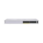 Cisco Business CBS110-24PP Unmanaged Switch, 24-Port Gigabit with 12-Port PoE (100W) & 2x SFP (CBS110-24PP-EU)
