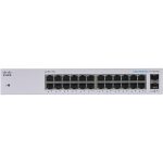 Cisco Business CBS110-24T Unmanaged Switch, 24-Port Gigabit & 2x 1G SFP (CBS110-24T-EU)