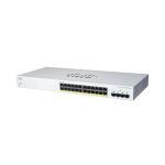 Cisco Business CBS220-24P-4G Smart Switch, 24-Port Gigabit PoE+ (195W) & 4x 1G SFP (CBS220-24P-4G-EU) - Image 2