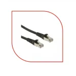 ProLink CAT6A S/FTP Patch Cord 3m, LSZH Black, 23/26 AWG (PL-PC-S6A-3BK)