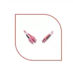 ProLink SC-LC OM4 Duplex Fiber Optic Patch Cord, 3M (PL-SC-LC-OM4-3)