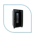 ProRack 18U Floor-Standing Server Rack with Glass Door, 600×600mm (PRS-FG6618)