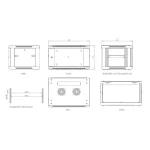 ProRack 12U Deep Wall Mount Server Cabinet with Glass Door, 600×600mm (PR-W6612) - Image 3