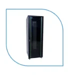 ProRack 27U Standing Server Cabinet with Glass Door, 600×600mm (PR-FG6627)