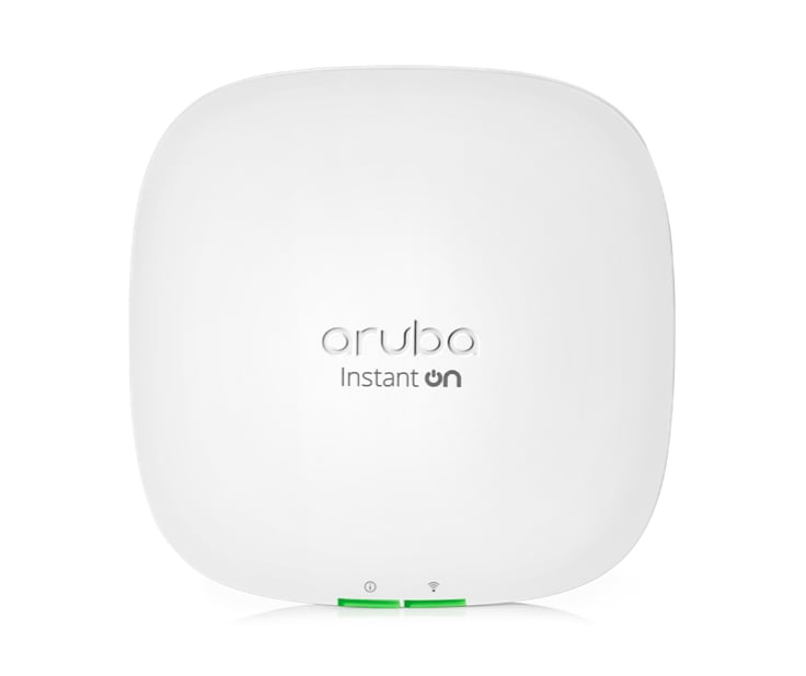R4W04A.jpg Aruba Instant On AP22 Wi-Fi 6 (802.11ax) 2x2 MU-MIMO Indoor Wireless Access Point (R4W04A) - Image 1