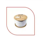 ProLink CAT6A U/UTP Solid Copper 4-Pair 23 AWG Bulk Ethernet Cable, LSZH White, 305m Box (PL-C6A-LSZH-W)