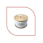 ProLink CAT6A S/FTP Solid Copper 4-Pair 23 AWG Bulk Ethernet Cable, LSZH White, 305m Box (PL-C6ASF-LSZH-W)