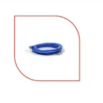 ProLink CAT6A U/UTP Patch Cord 3m, LSZH Blue, 23/26 AWG (PL-PC-U6A-3BL)
