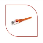 ProLink CAT6A S/FTP Patch Cord 5m, LSZH Orange, 23/26 AWG (PL-PC-S6A-5OR)