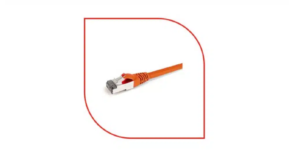ismart-Patch-Cord.webp ProLink CAT6A S/FTP Patch Cord 5m, LSZH Orange, 23/26 AWG (PL-PC-S6A-5OR) - Image 1