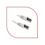 ProLink CAT6A S/FTP Patch Cord 5m, LSZH White, 23/26 AWG (PL-PC-S6A-5W)