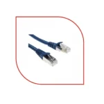 ProLink CAT6A S/FTP Patch Cord 5m, LSZH Blue, 23/26 AWG (PL-PC-S6A-5BL)