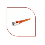 ProLink CAT6A S/FTP Patch Cord 10m, LSZH Orange, 23/26 AWG (PL-PC-S6A-10OR)