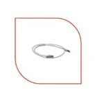 ProLink CAT6A U/UTP Patch Cord 1m, LSZH White, 23/26 AWG (PL-PC-U6A-1W)